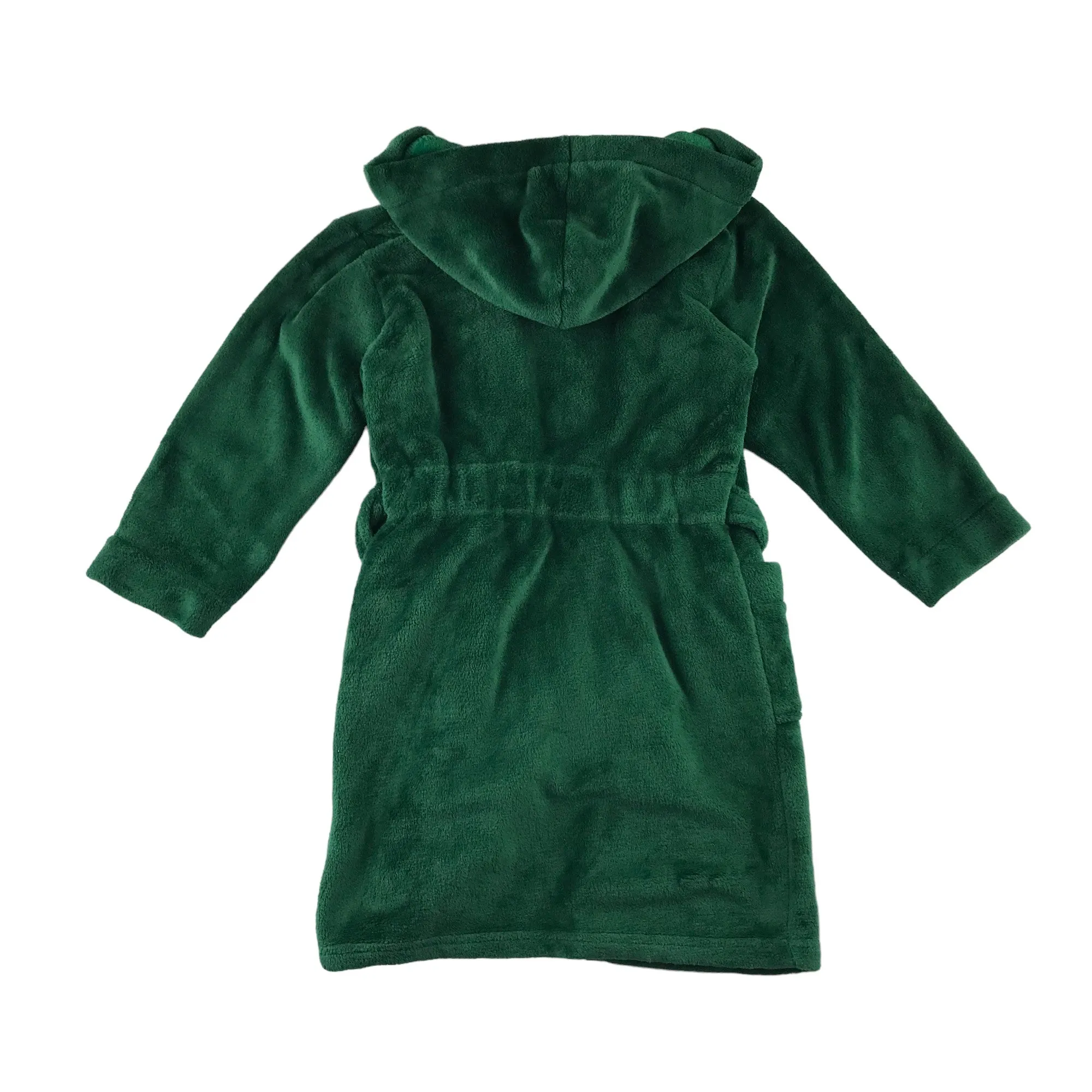 Celtic FC dressing gown 6-7 years green fluffy hooded