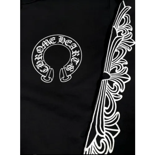 Chrome Hearts Horseshoe Floral Thermal Zip Up - Hoodie