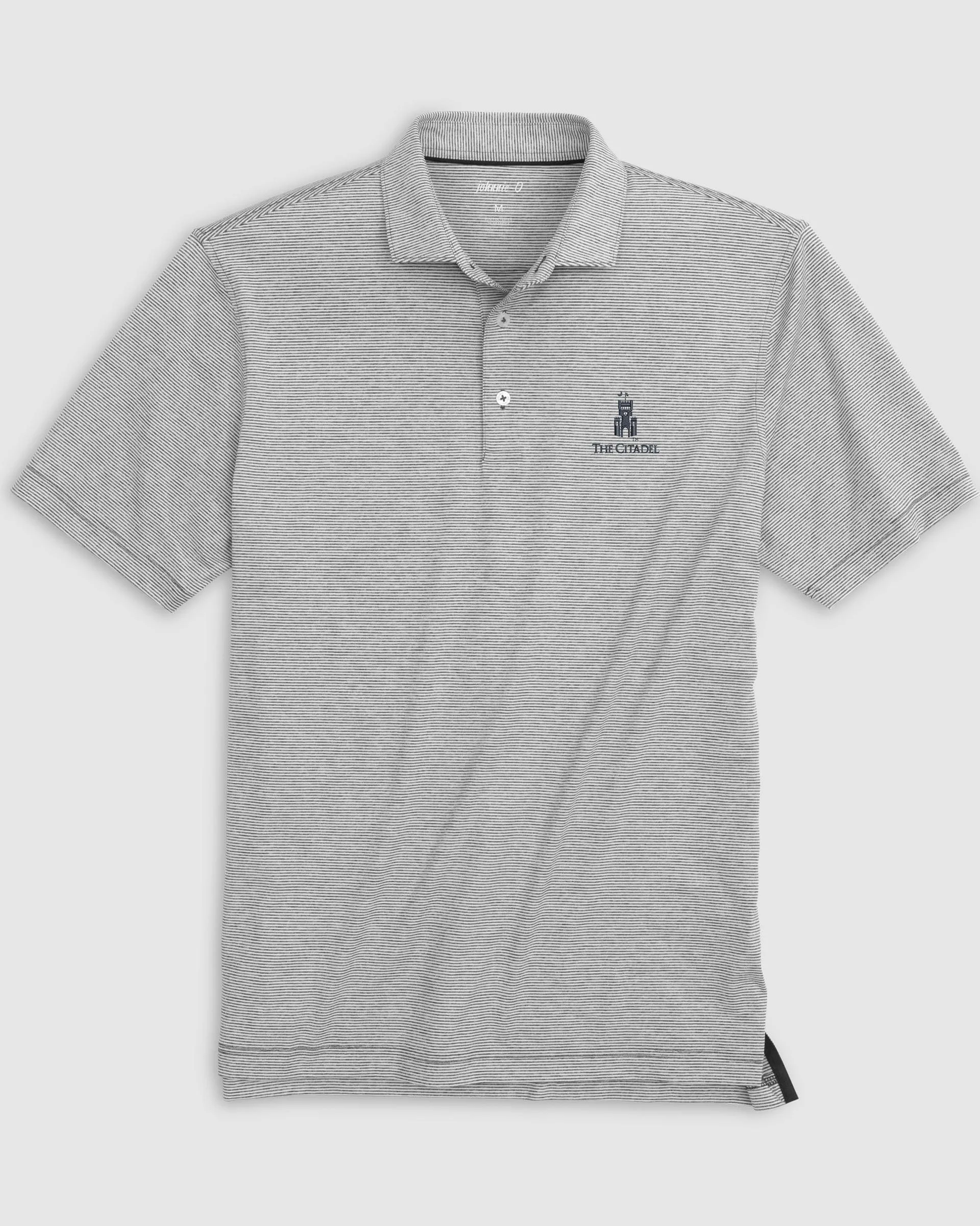 Citadel Lyndonn Striped Jersey Performance Polo