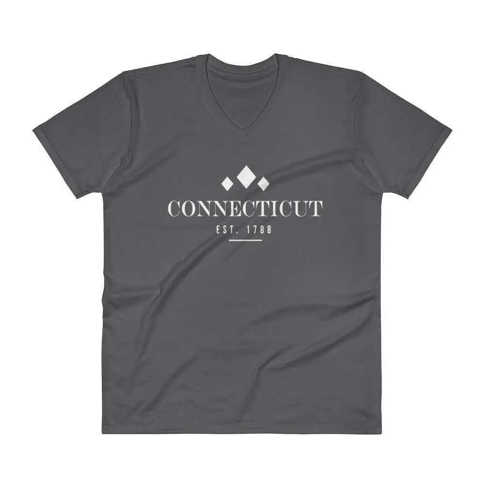 Connecticut - V-Neck T-Shirt - Established