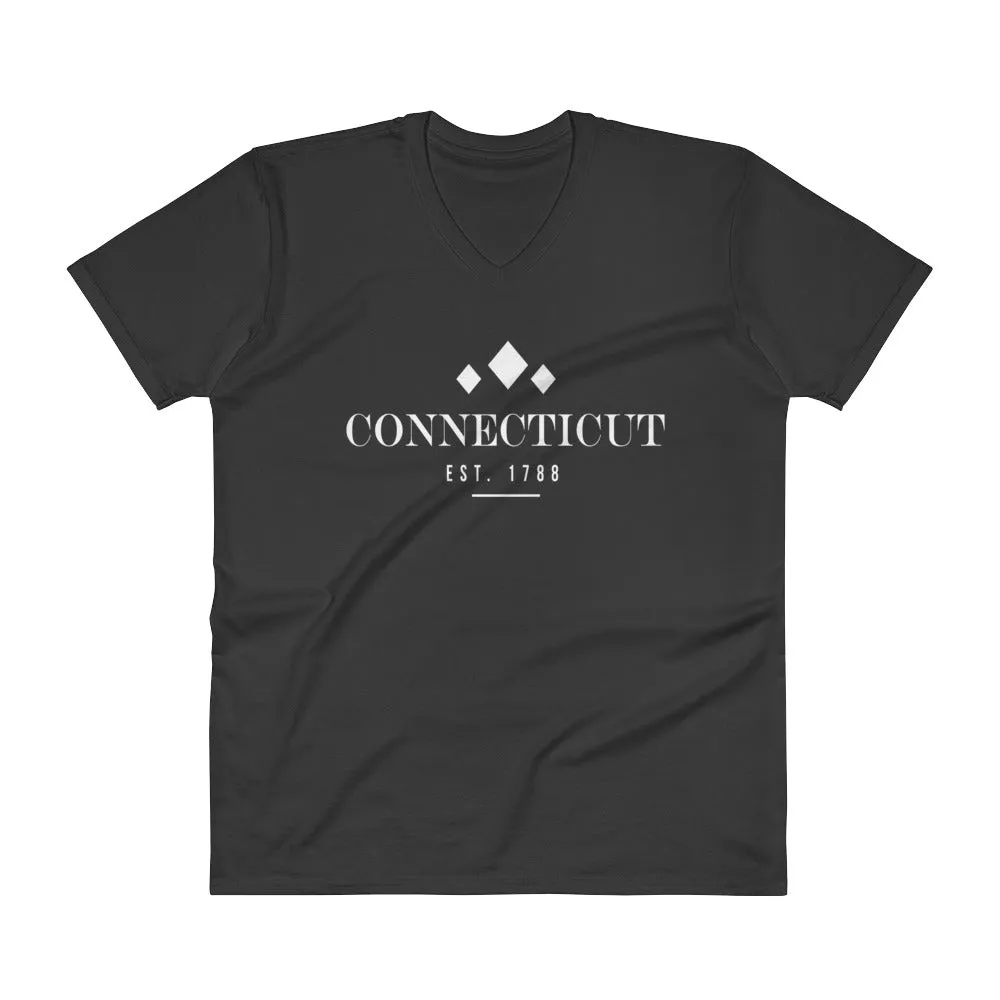 Connecticut - V-Neck T-Shirt - Established