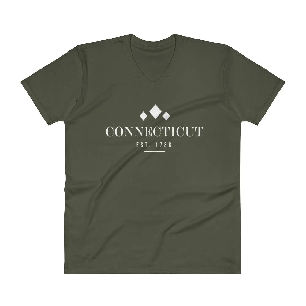 Connecticut - V-Neck T-Shirt - Established