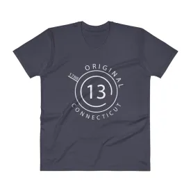 Connecticut - V-Neck T-Shirt - Original 13