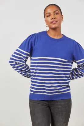 Cosmo Stripe Jumper (Cobalt)