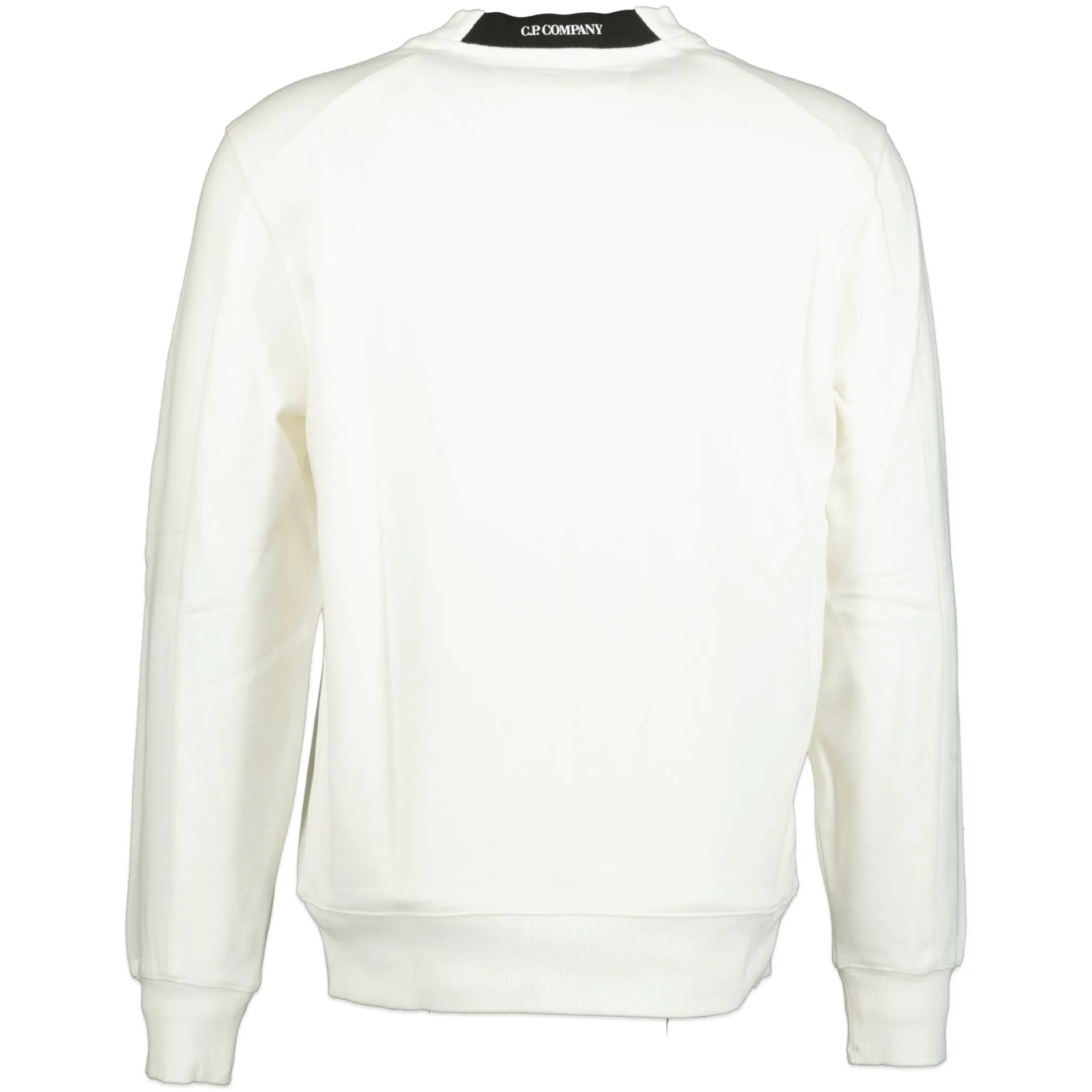 CP COMPANY Arm Lens Sweatshirt White