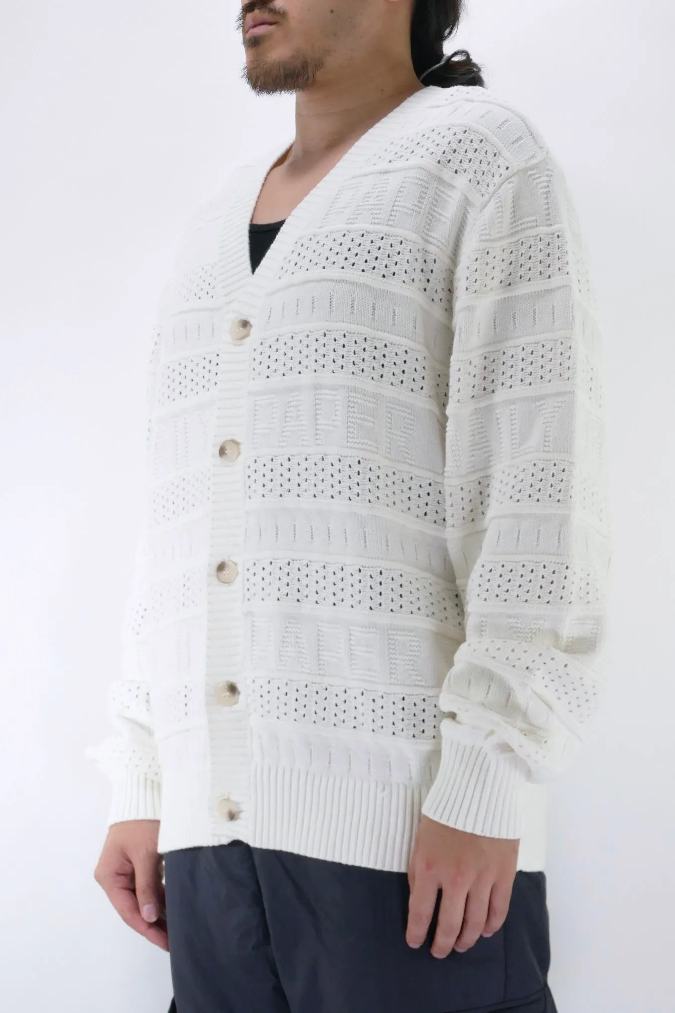 Daily Paper Rajih Cardigan - Off White