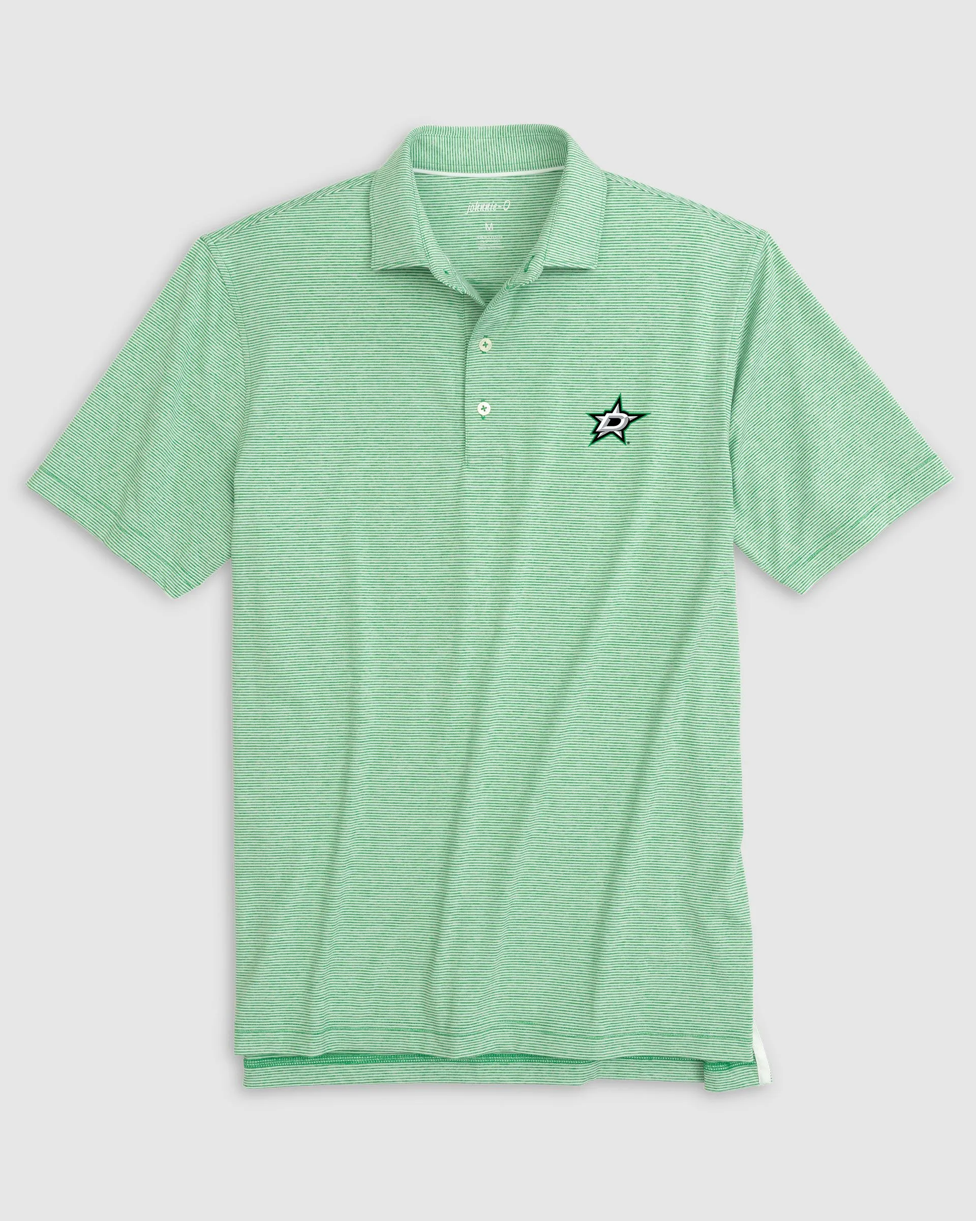 Dallas Stars Lyndonn Striped Jersey Performance Polo