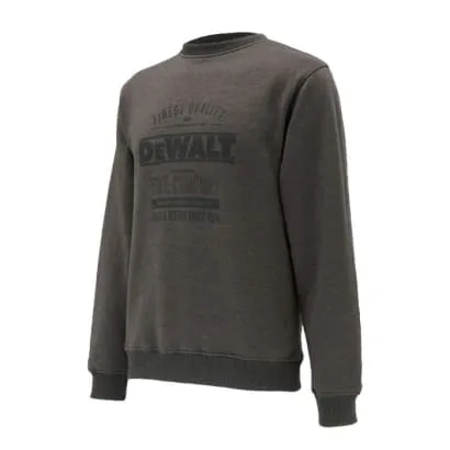 Dewalt Crew Neck Sweatshirt-Jumper with DeWalt Logo - Delaware