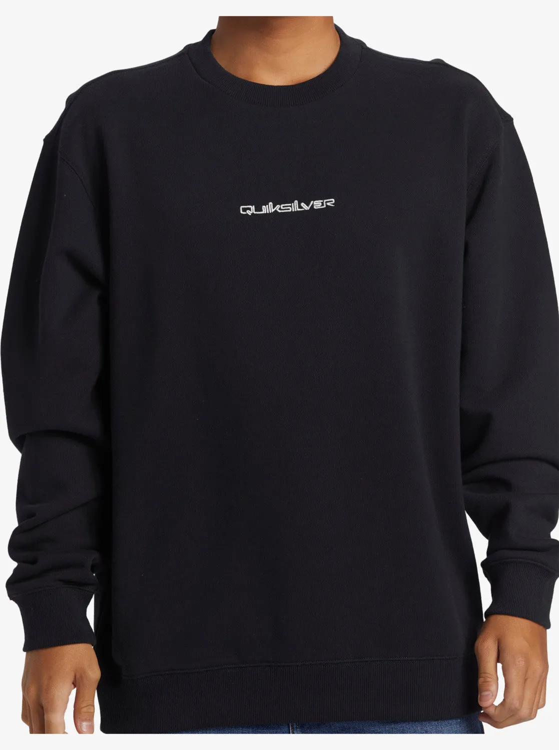 DNA Omni Logo Crew Neck Sweatshirt - Black