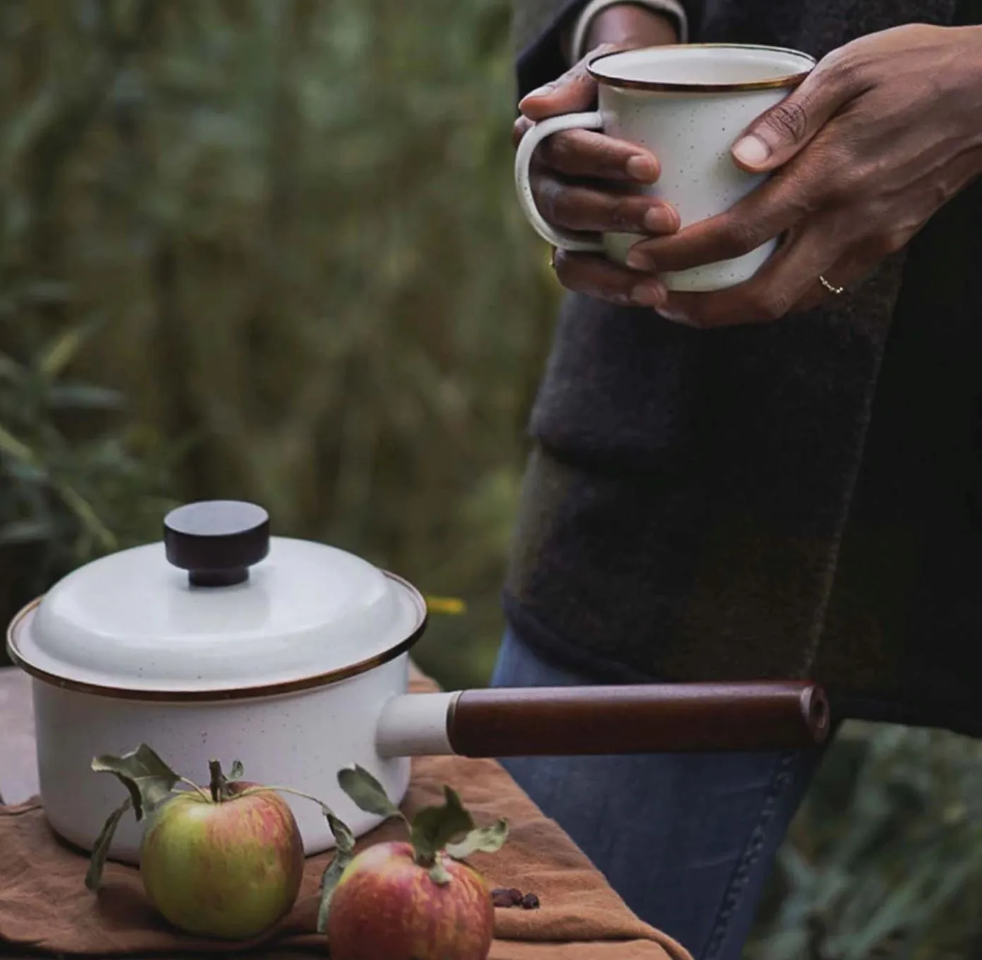 Enamel Saucepan