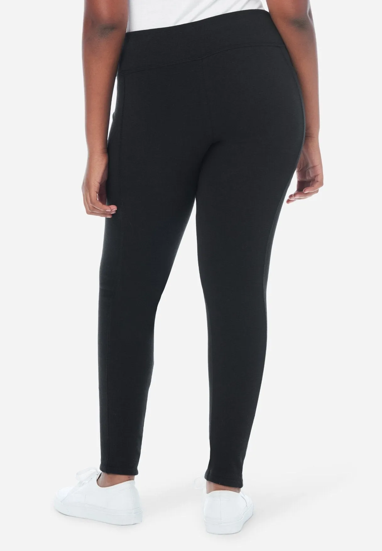 Fleece-Lined Full-Length Leggings