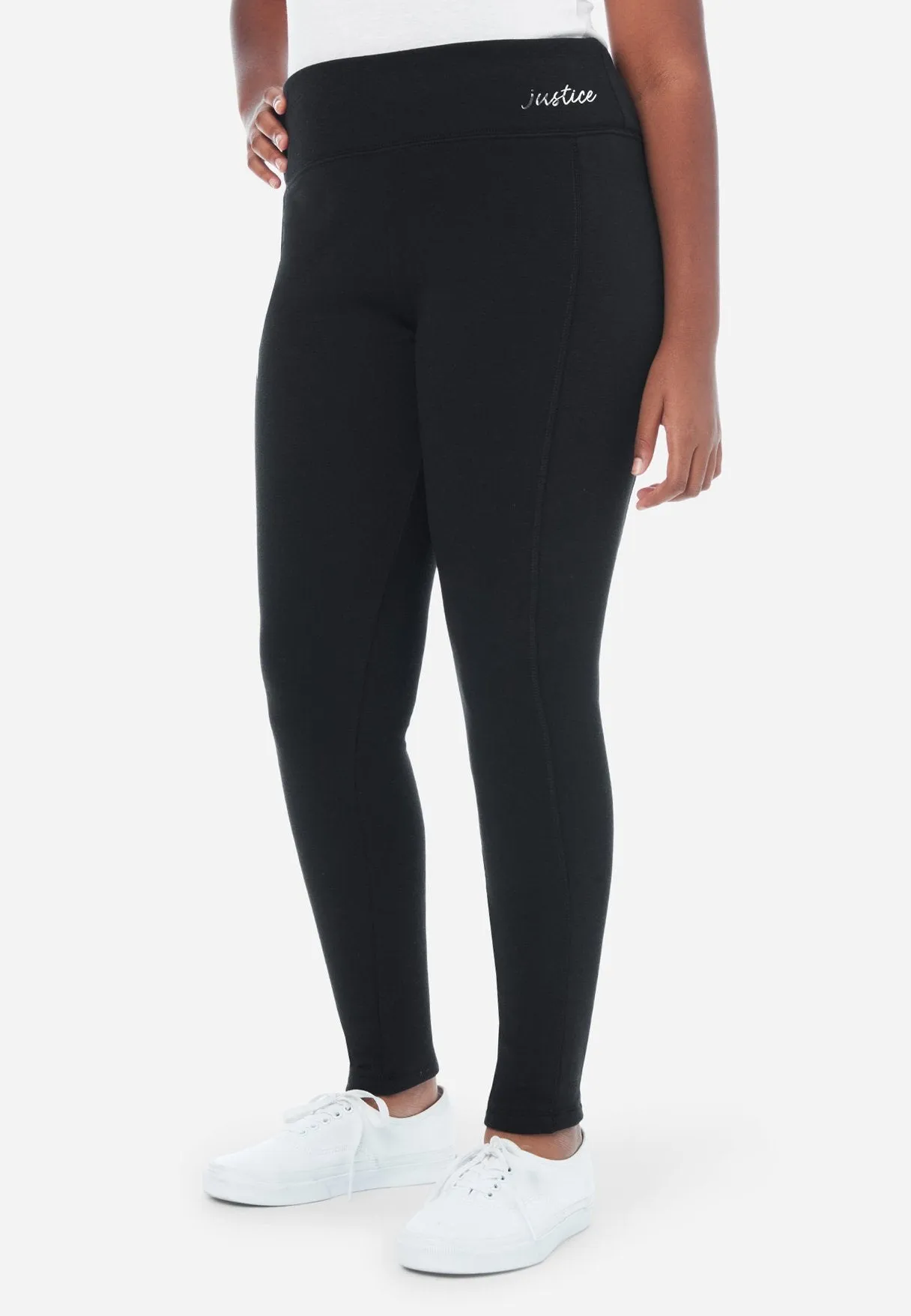 Fleece-Lined Full-Length Leggings