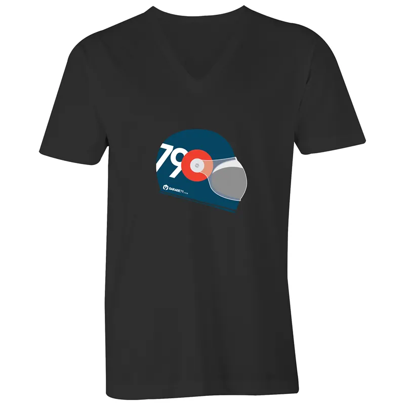 G79 Helmet - Mens V-Neck Tee