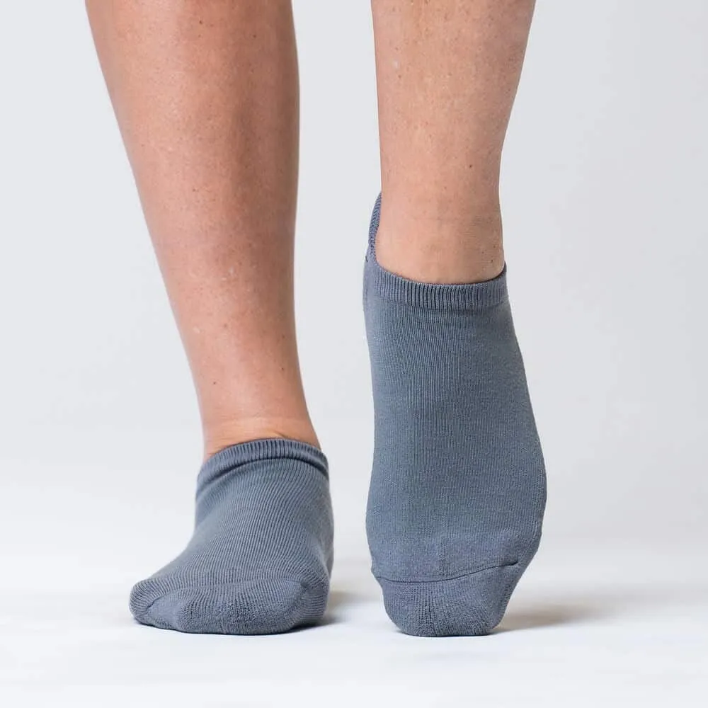 Gray Ankle Diabetic Socks Bundle 6-Pack