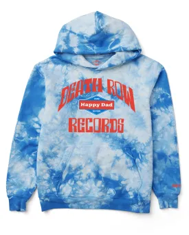 Happy Dad x Death Row Tie Dye Hoodie (Blue)