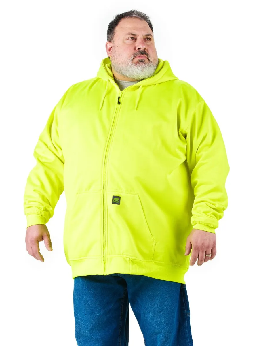 Hi Vis Thermal-Lined Hooded Sweatshirt