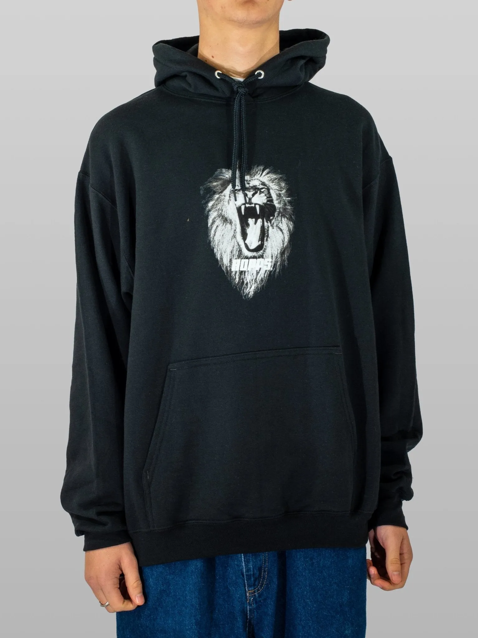 Hopps - Lion Hooded Sweatshirt - Black