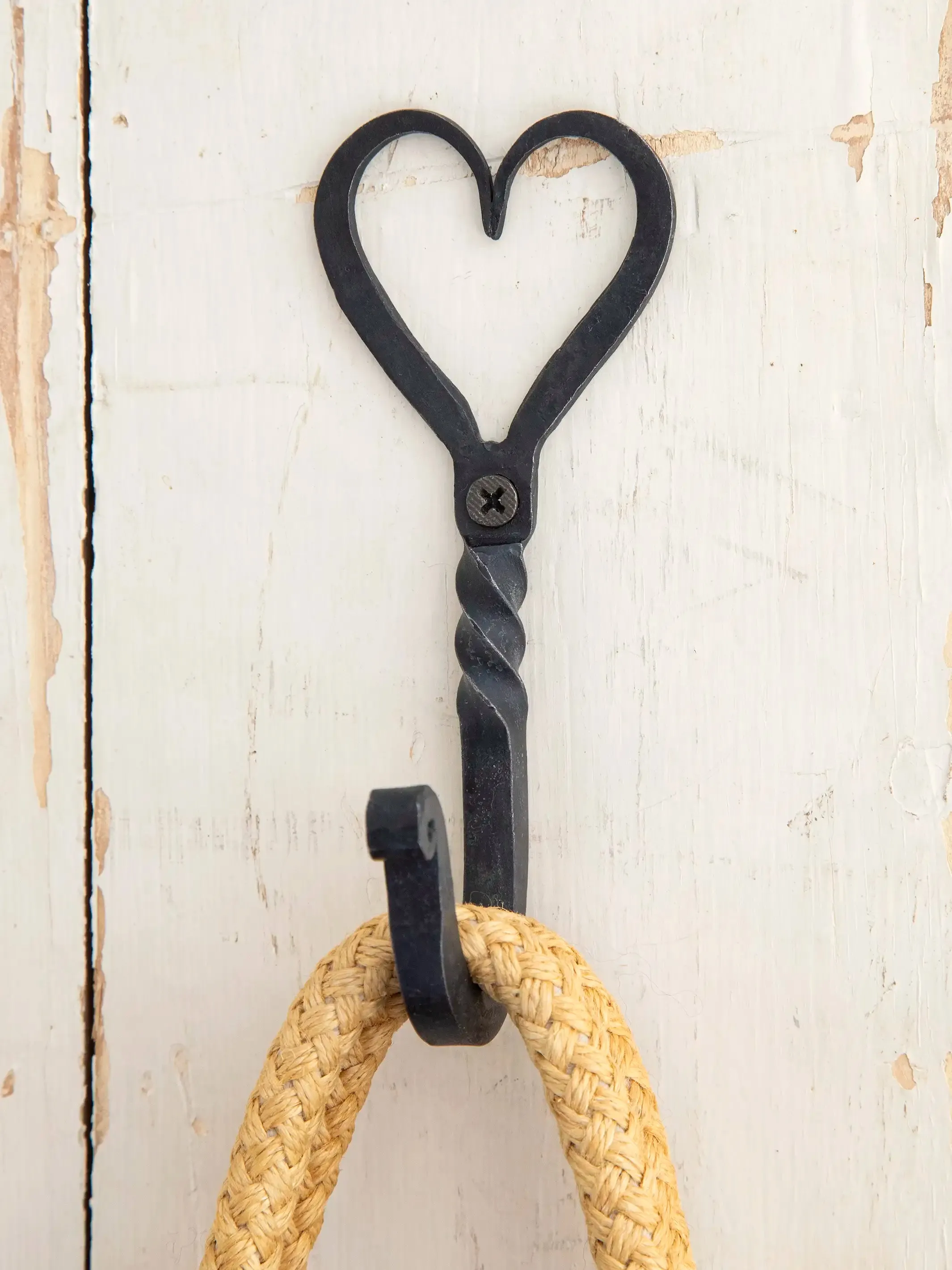 Iron Wall Hook - Heart