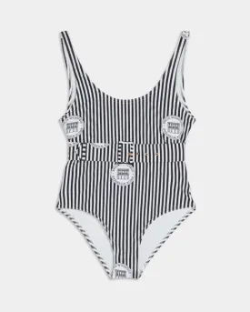 Jenny One Piece Monogram Striped