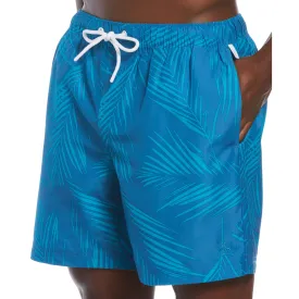 Leaf Print Swim Short