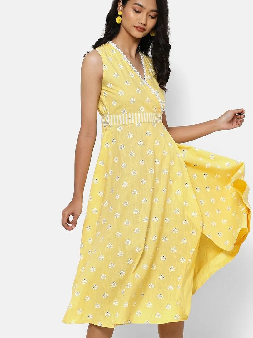 Lemonade Printed Dress