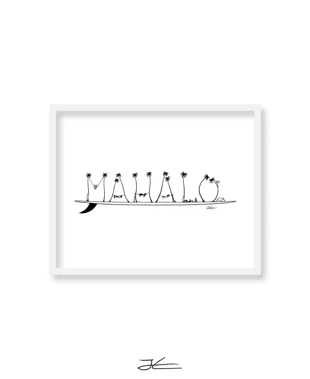 Mahalo - Print/ Framed Print