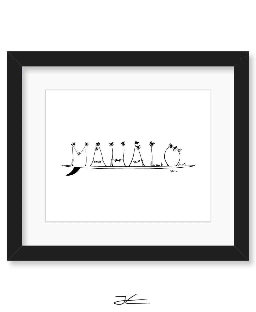 Mahalo - Print/ Framed Print