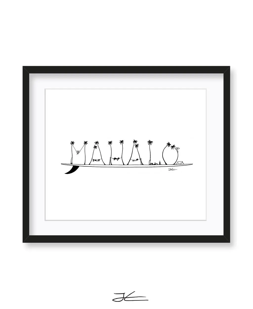 Mahalo - Print/ Framed Print