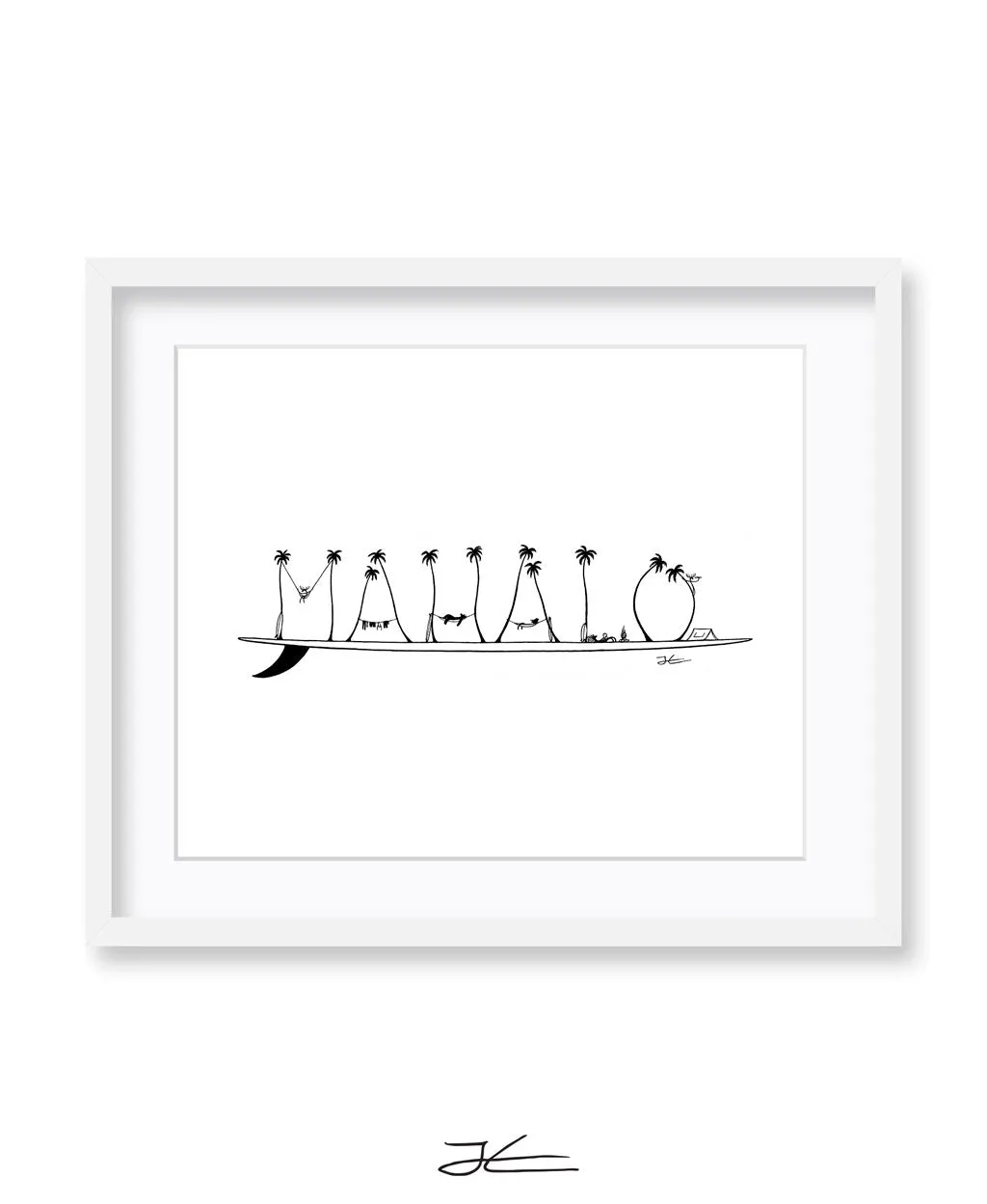 Mahalo - Print/ Framed Print