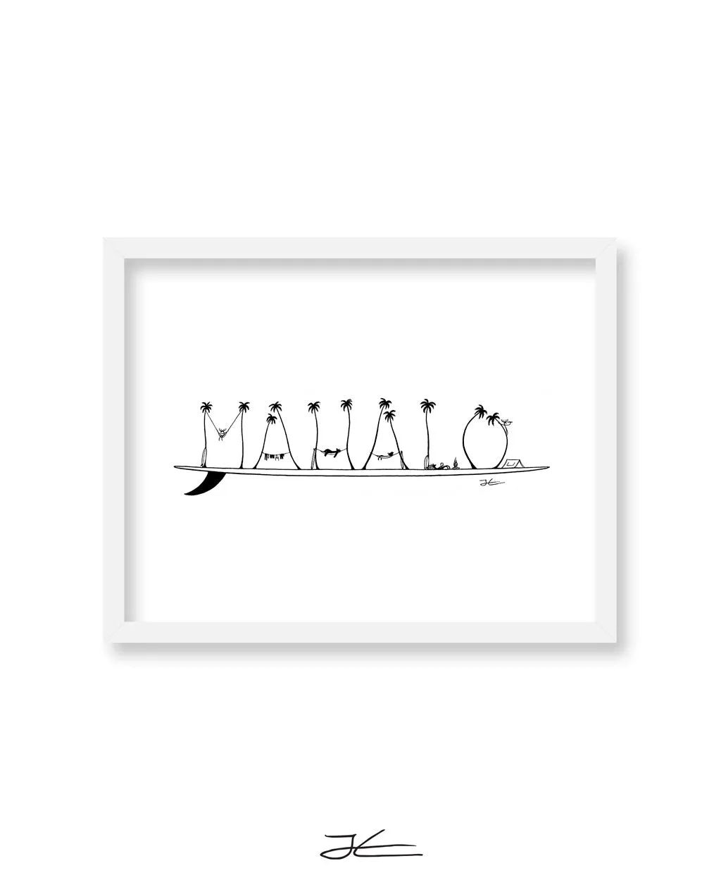 Mahalo - Print/ Framed Print