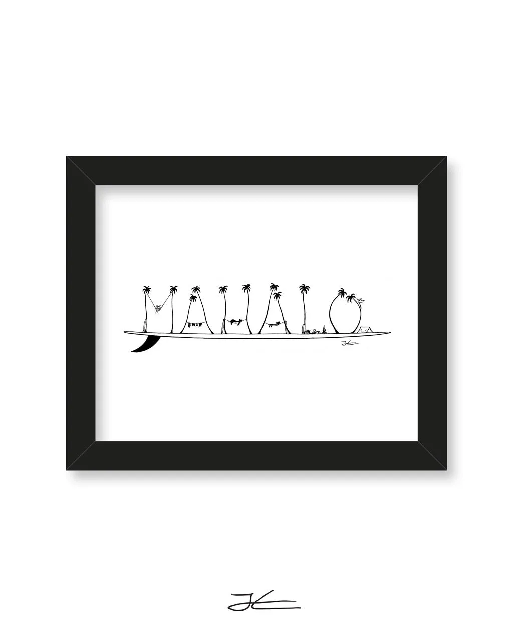 Mahalo - Print/ Framed Print