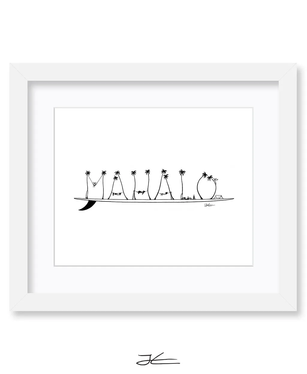 Mahalo - Print/ Framed Print