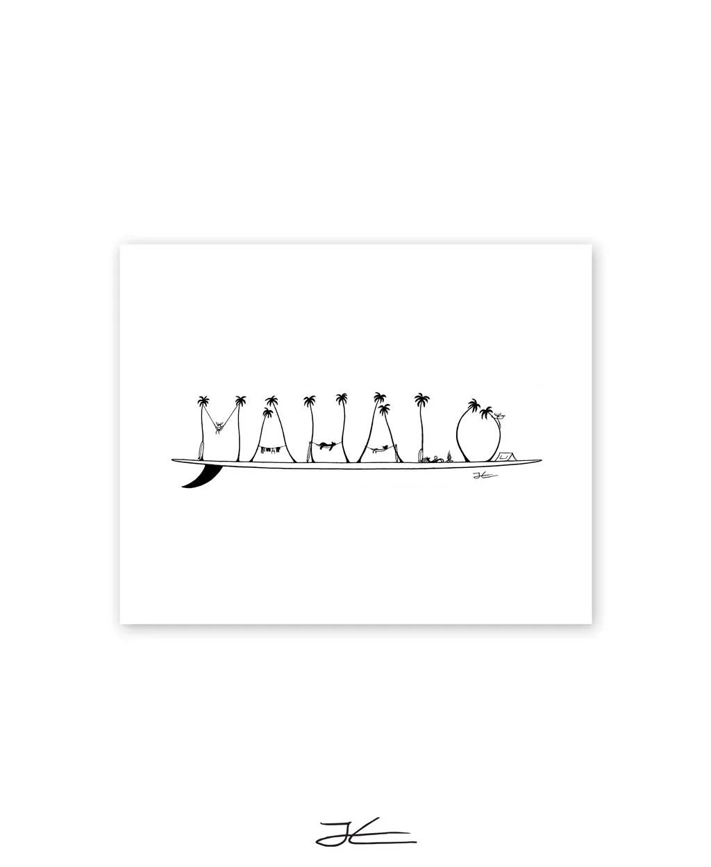 Mahalo - Print/ Framed Print