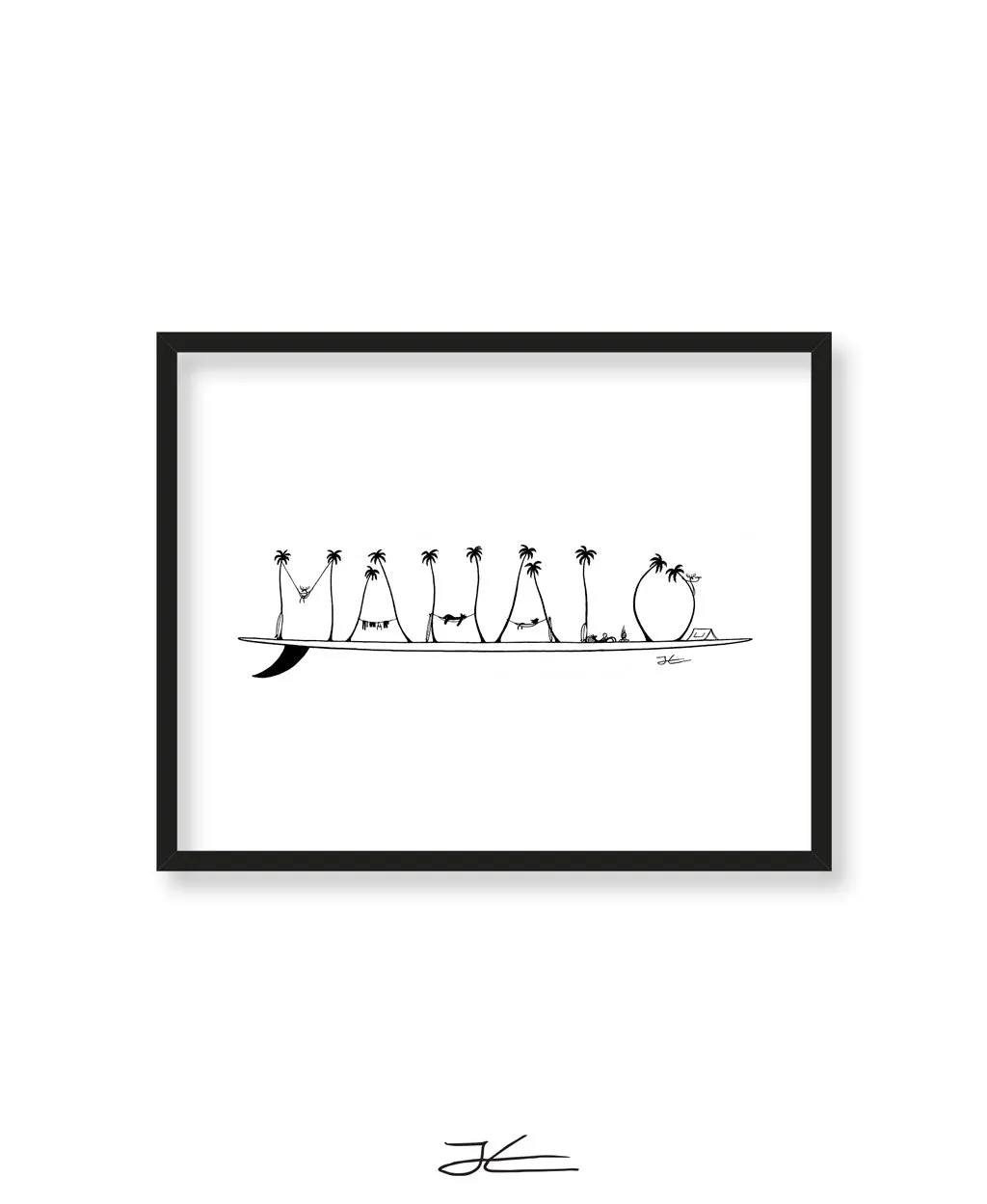 Mahalo - Print/ Framed Print