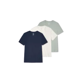 Men's Air Slub Crew Neck T-Shirt 3-Pack