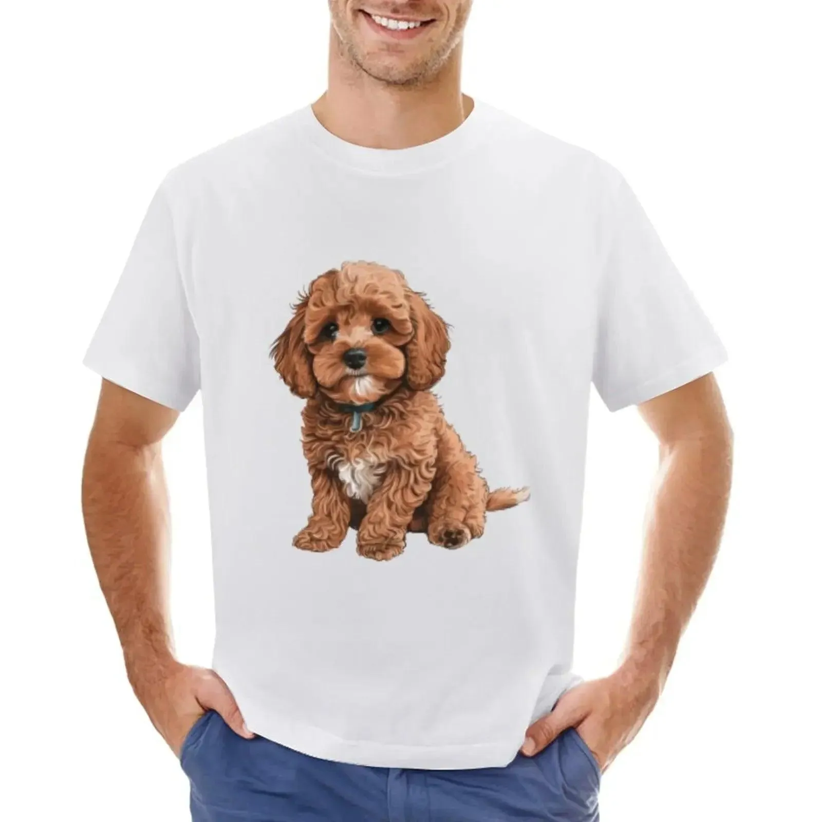 Men's Cavoodle Themed T-Shirt