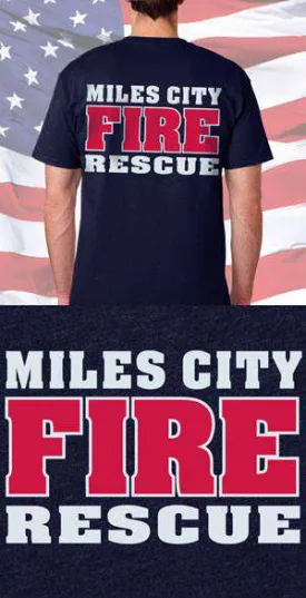 Miles City Fire Rescue Back Design