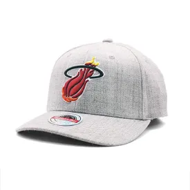 Mitchell＆Ness Miami Heat - NBA TEAM HEATHER 2.0 STRETCH SNAPBACK HWC HEAT【HHSS3276-MHE】