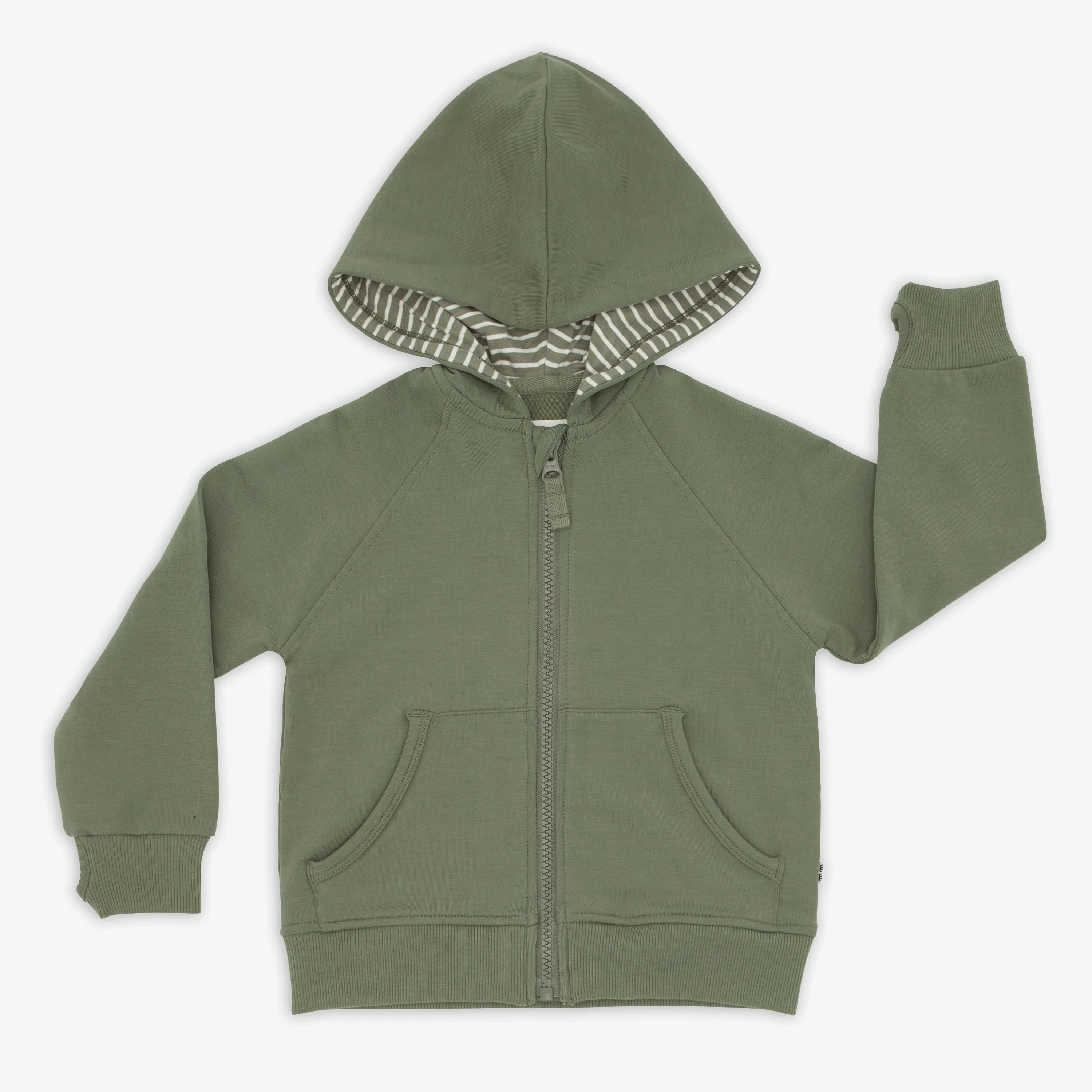 Moss Zip Hoodie