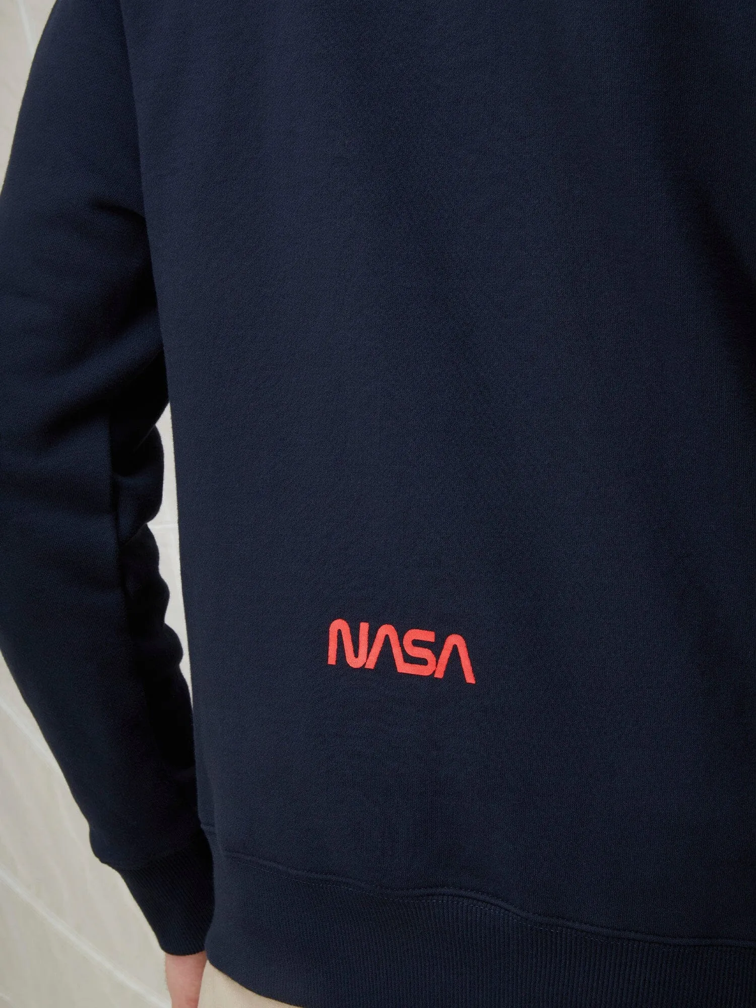 NASA WORM LOGO HOODIE