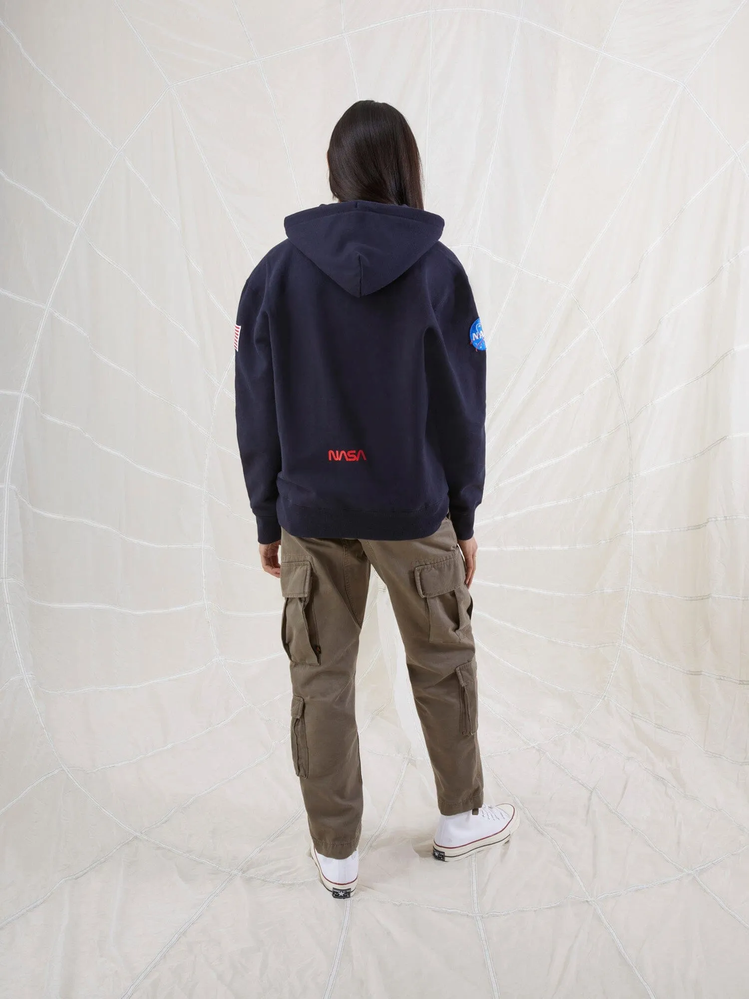 NASA WORM LOGO HOODIE