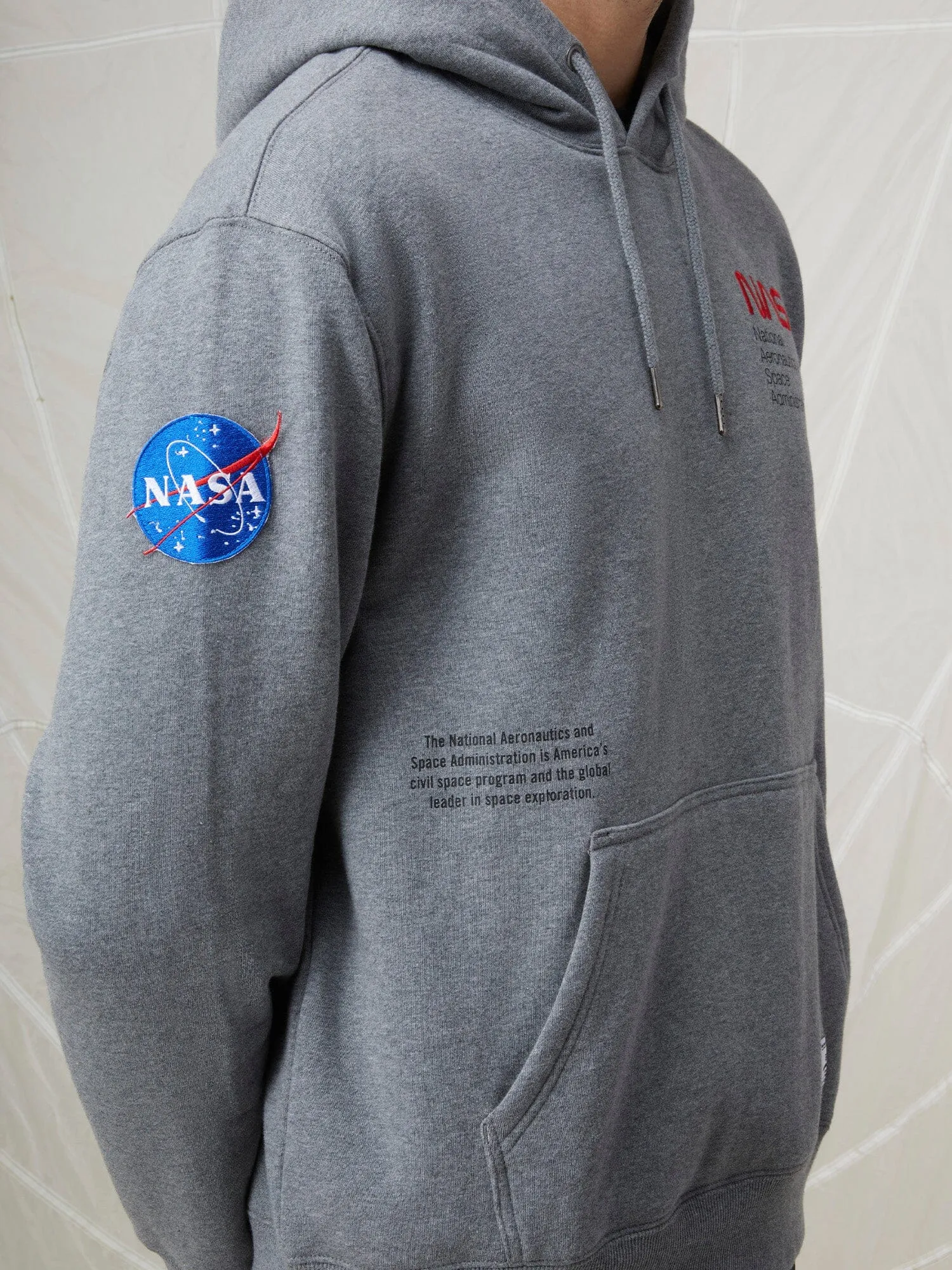 NASA WORM LOGO HOODIE