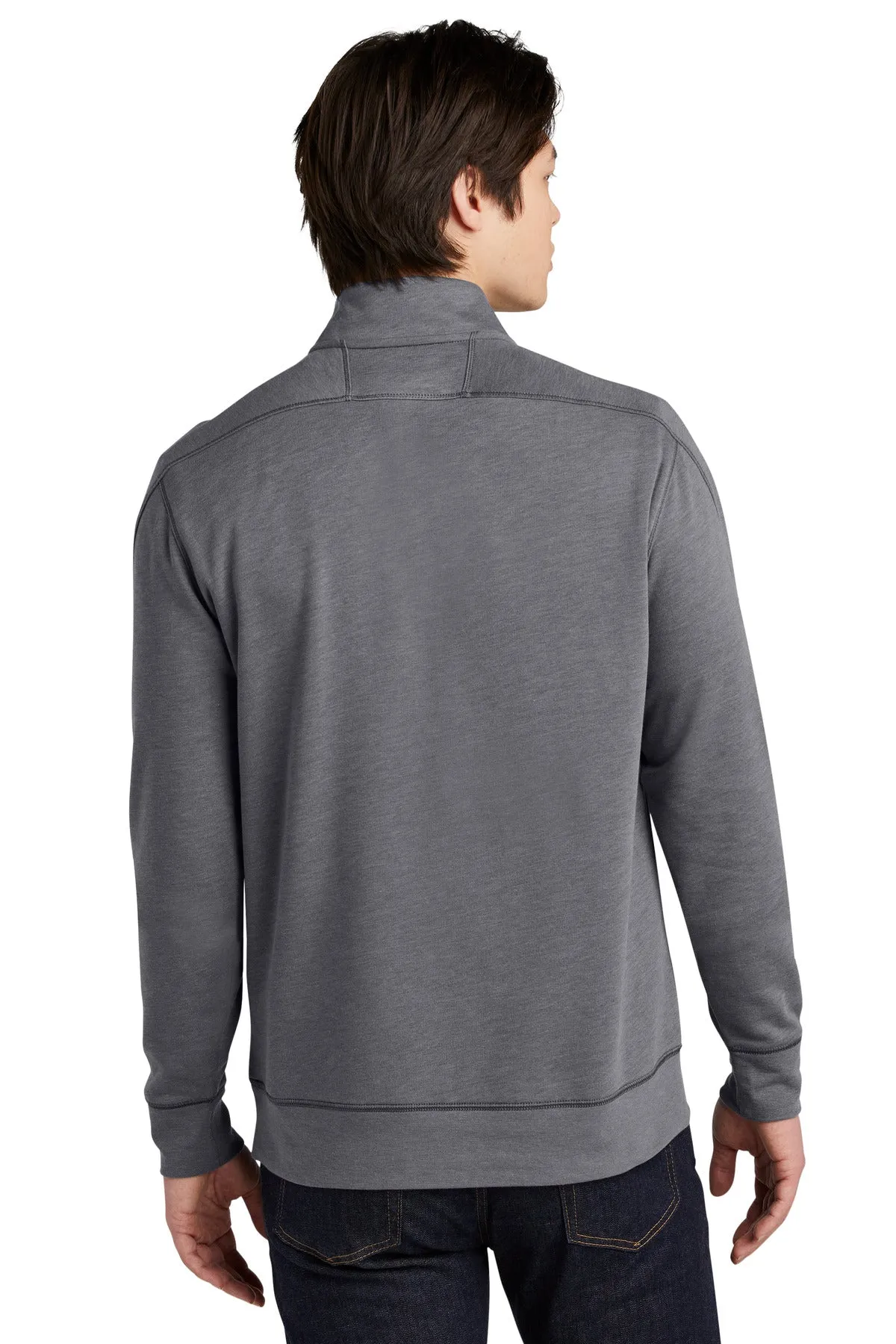 New Era Tri-Blend Fleece 1/4-Zip Pullover. NEA512