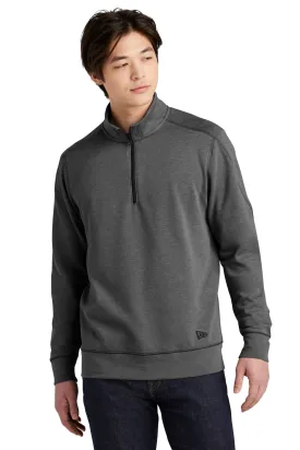 New Era Tri-Blend Fleece 1/4-Zip Pullover. NEA512