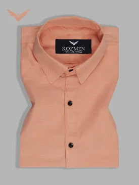 Orange Super Soft Premium Giza Cotton Shirt