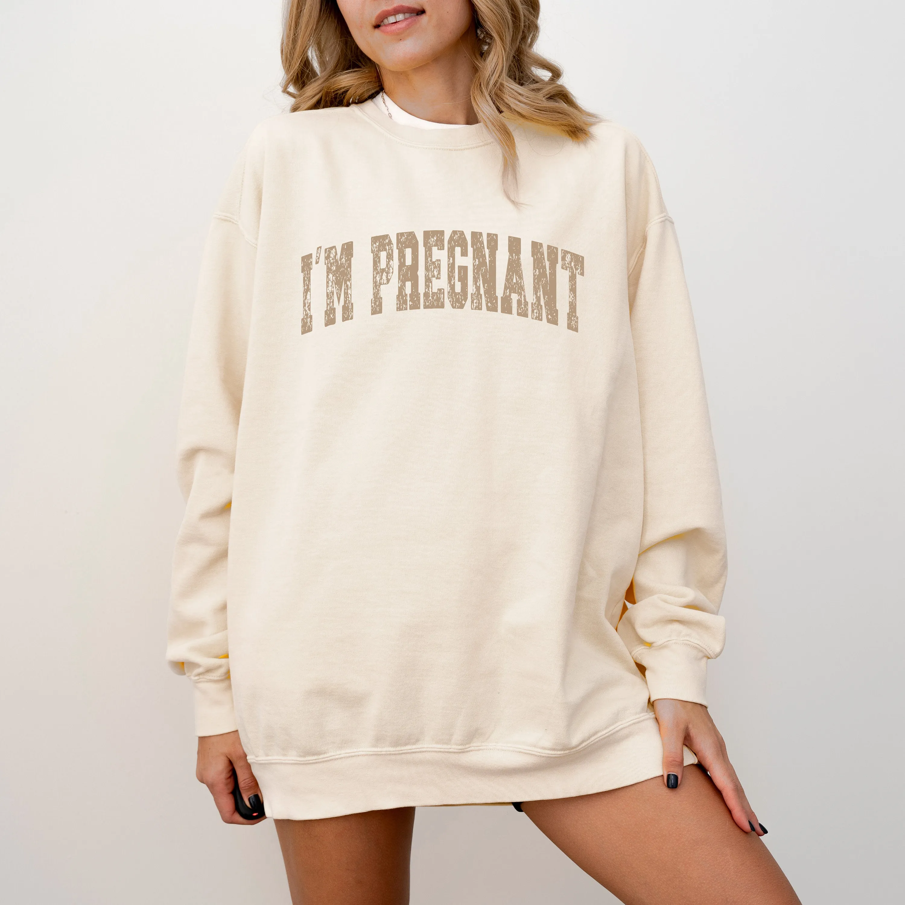 Personalized Comfort Colors Dyed Sweatshirt