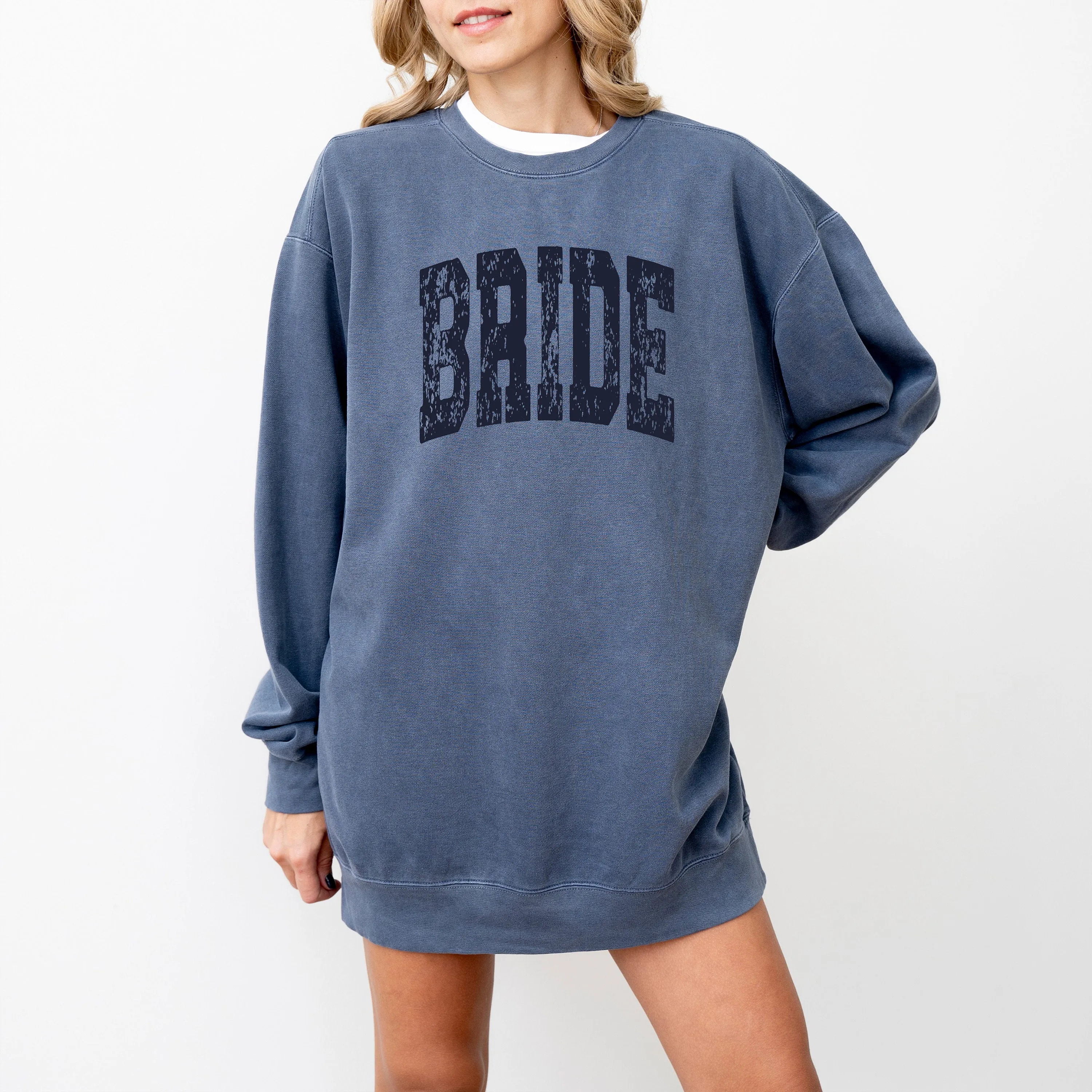 Personalized Comfort Colors Dyed Sweatshirt