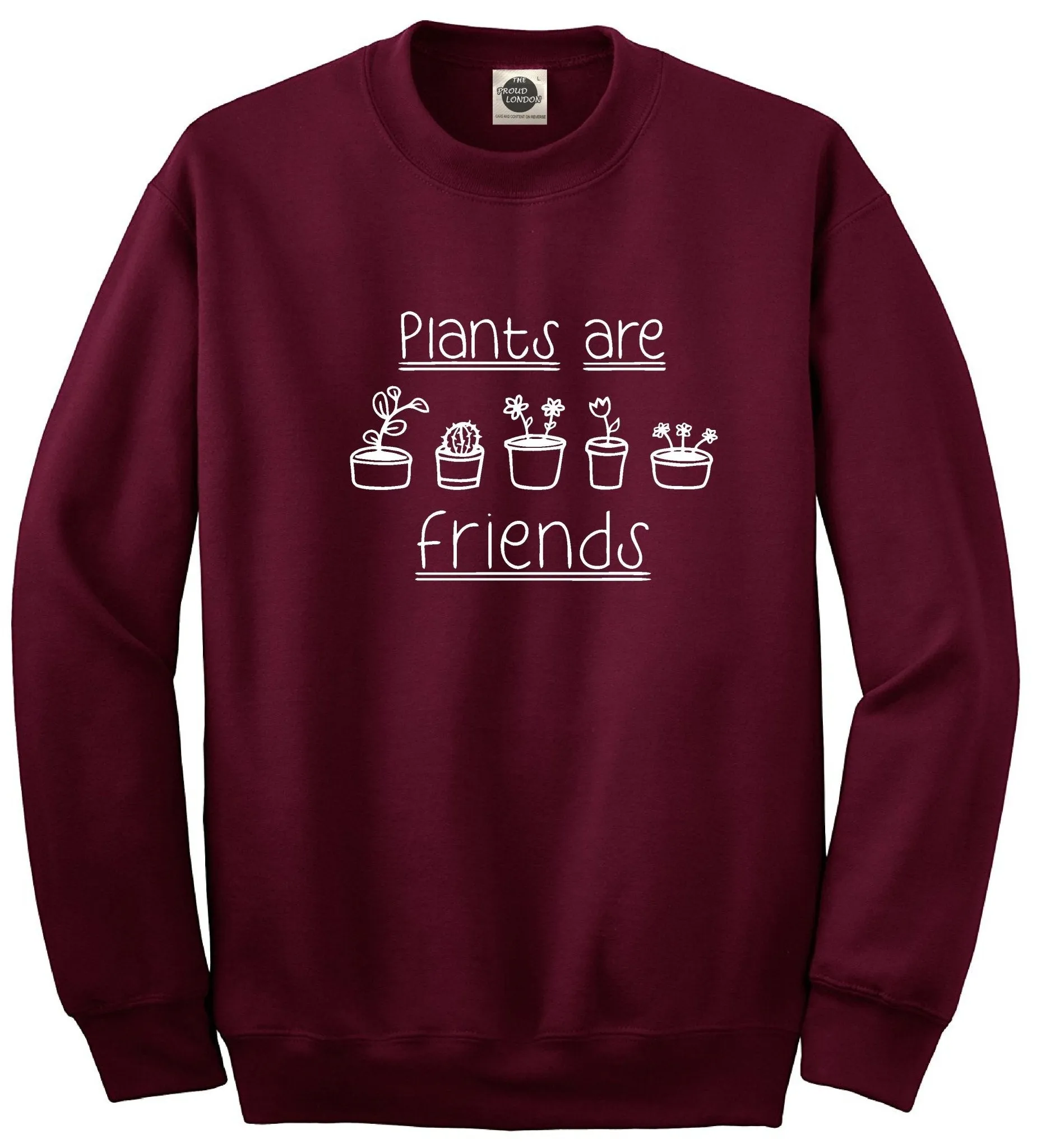 Plants are Friends || Unisex Crewneck Sweatshirt