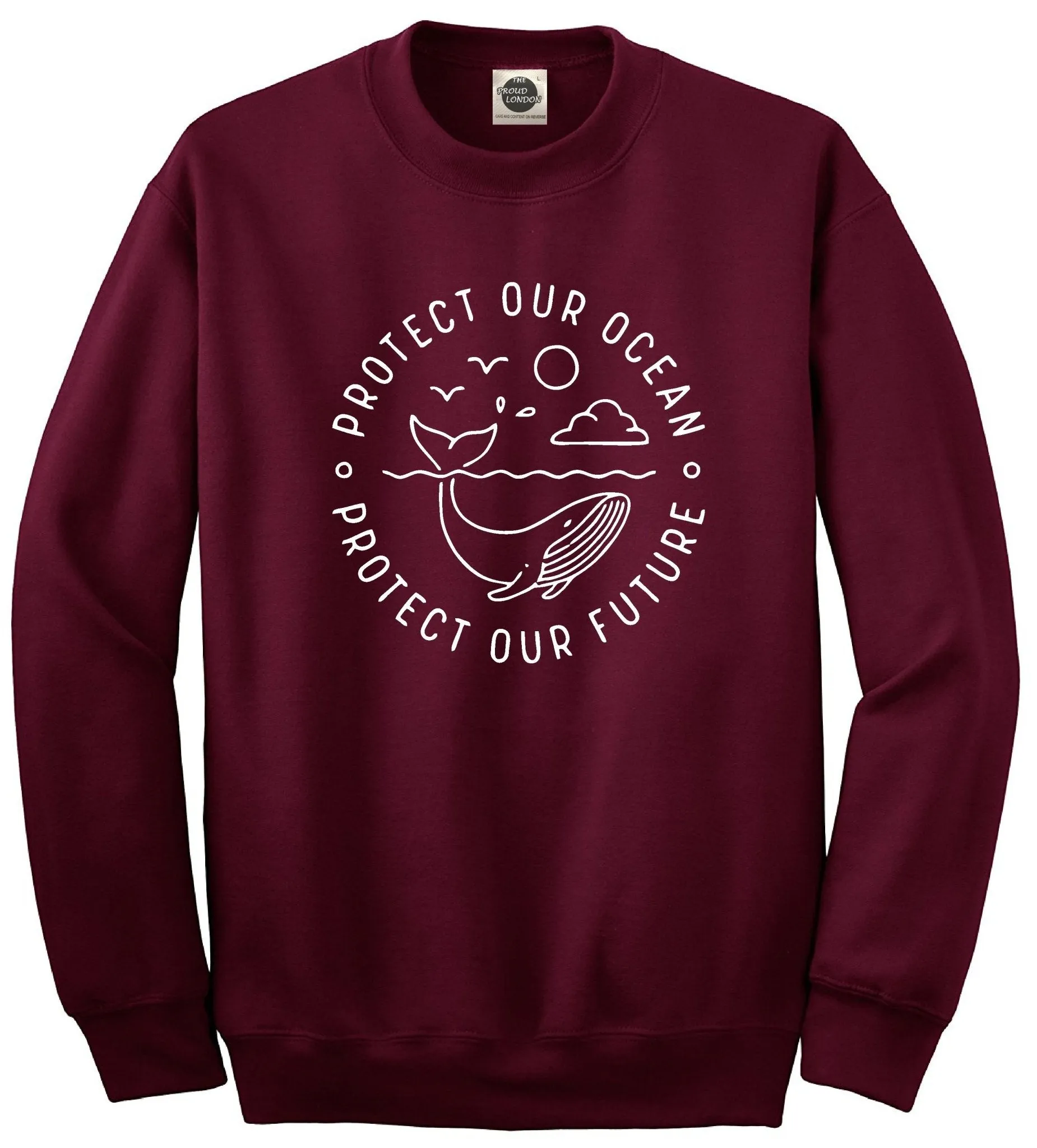 Protect Our Ocean Protect Our Future || Unisex Crewneck Sweatshirt