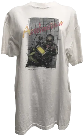 "Acceleration" Graphic Print T-Shirt by Hanes